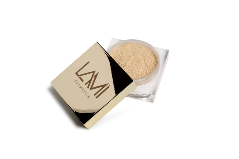 Zestaw - Korektor pod oczy Retouch Creamy Concealer + Puder wygładzający pod oczy + Welurowy puszek - obrazek 3
