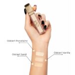 Zestaw - Korektor pod oczy Retouch Creamy Concealer + Puder wygładzający pod oczy + Welurowy puszek