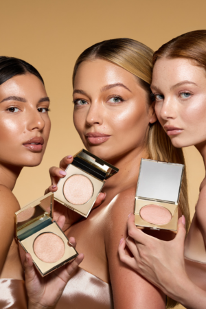Zestaw 3 rozświetlaczy Mirror Glass Skin Highlighter